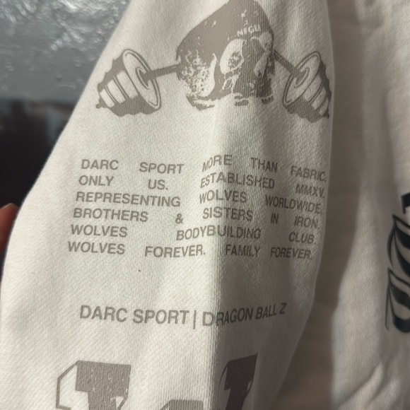 Darc Sport White Wolves Hoodie x DragonBallZ - Picture 5 of 5